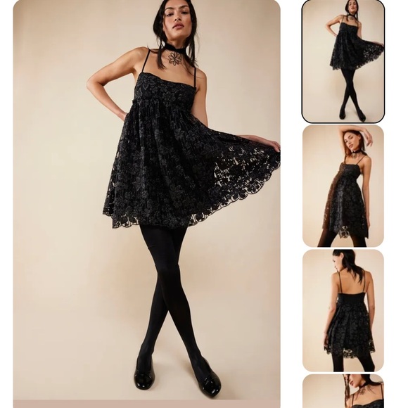 FREE PEOPLE All That Glitters Mini Dress - Picture 4 of 9